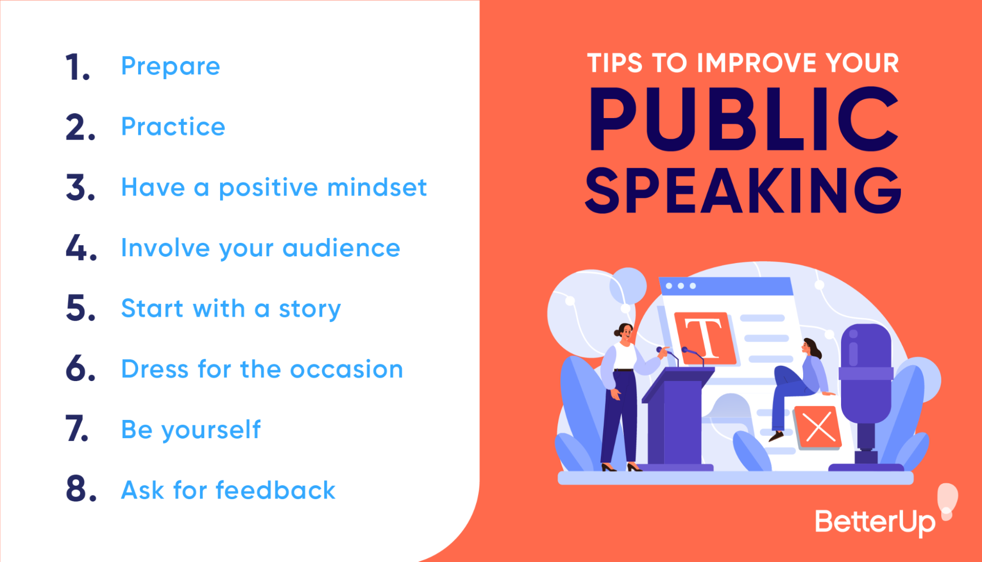 8 consejos para mejorar tus habilidades para hablar en público