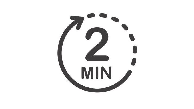 Cómo utilizar la regla de los 2 minutos para dejar de procrastinar