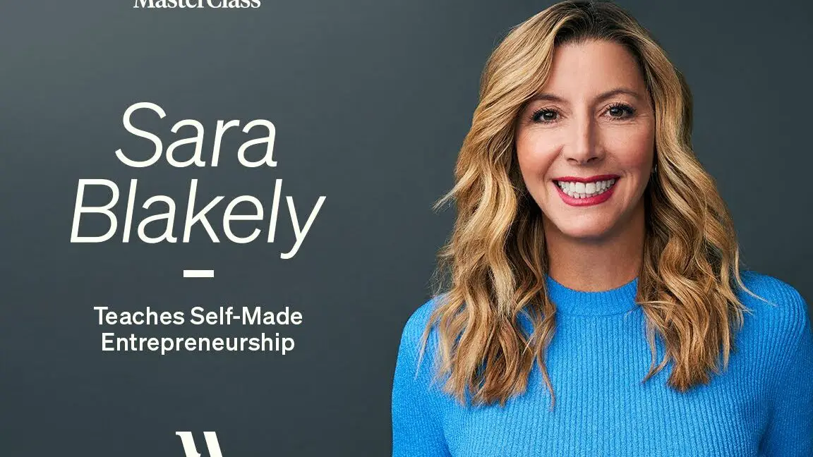 Sara Blakely enseña emprendimiento hecho a sí mismo |